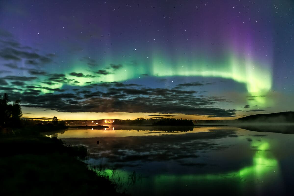 Auroras in Lapland